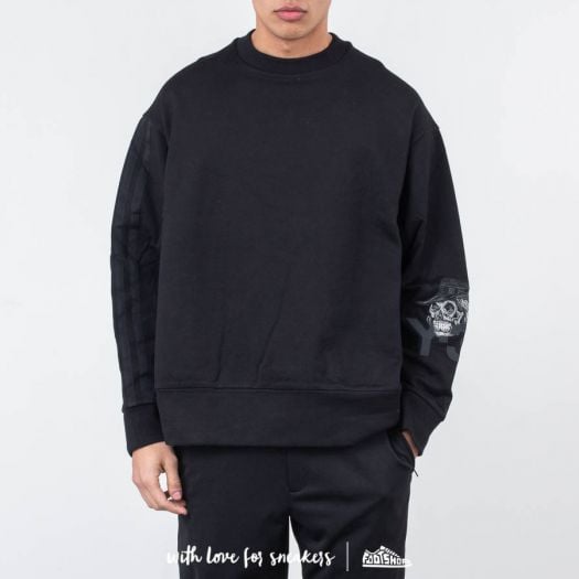 Y-3 Yohji Skull Crewneck Black