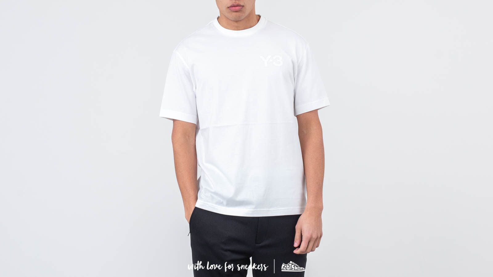 T-shirts Y-3 Logo Tee Core White