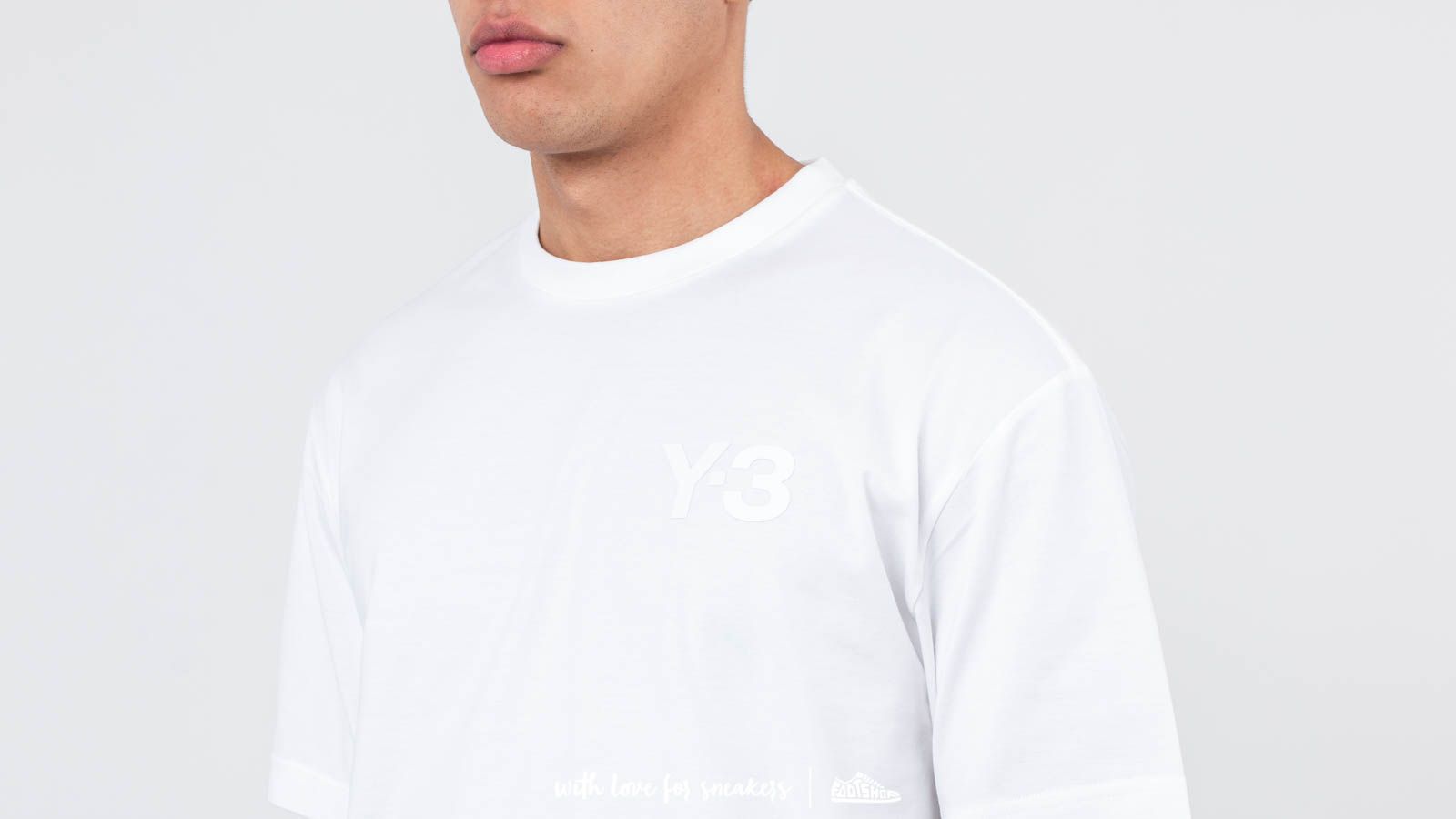 T-shirts Y-3 Logo Tee Core White