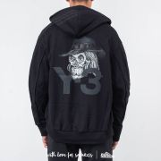 Hoodies and sweatshirts Y-3 Yohji Skull Hoodie Black | Footshop