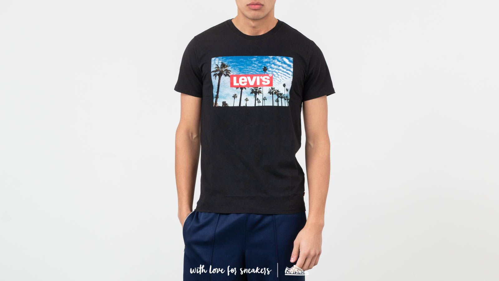 T-shirts Levi's® Palm Tree Tee Black
