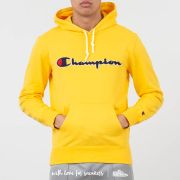 Soft yellow 2025 champion hoodie