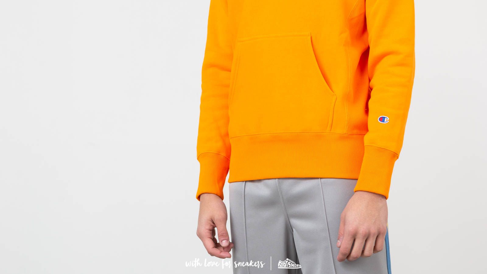 Sweatjacken und Sweatshirts Champion Hoodie Orange