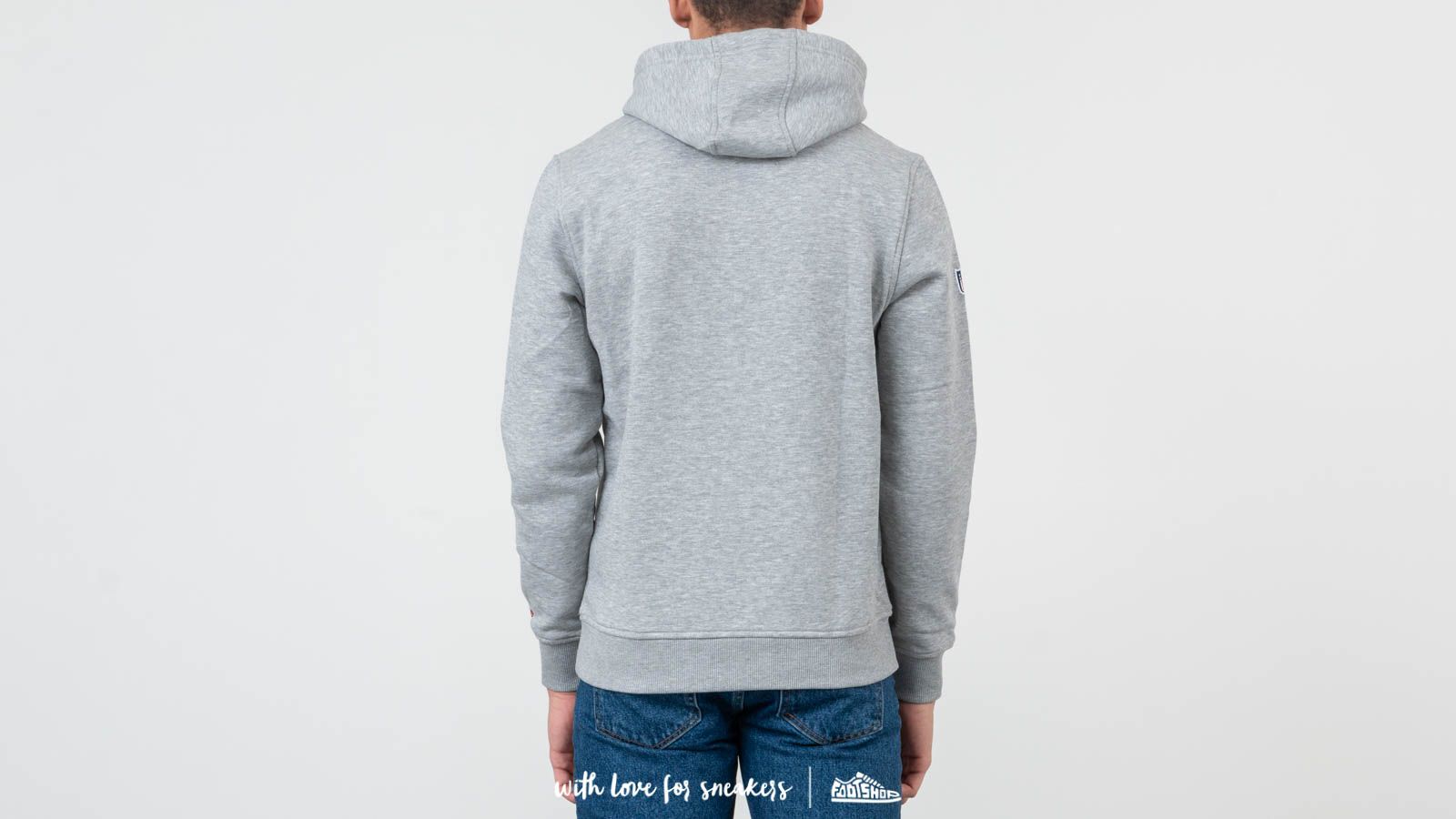 Mikiny New Era Nfl Logo Hoodie Heather Grey