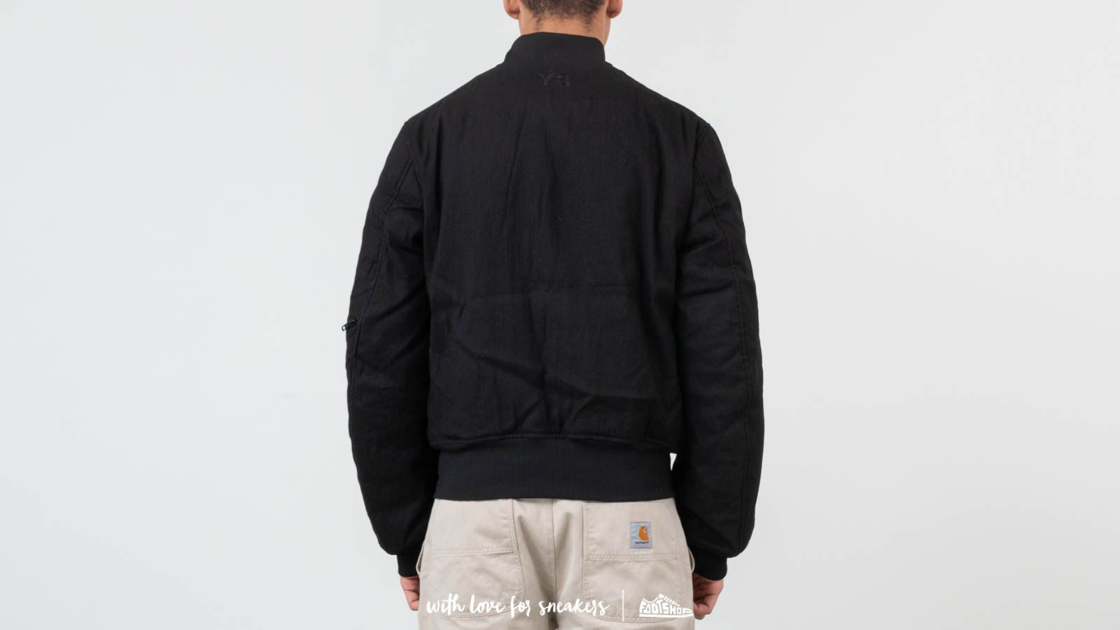 Blousons bomber Y-3 Reversible Bomber Black