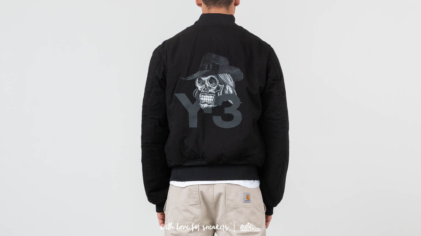 Y3 reversible hot sale bomber jacket