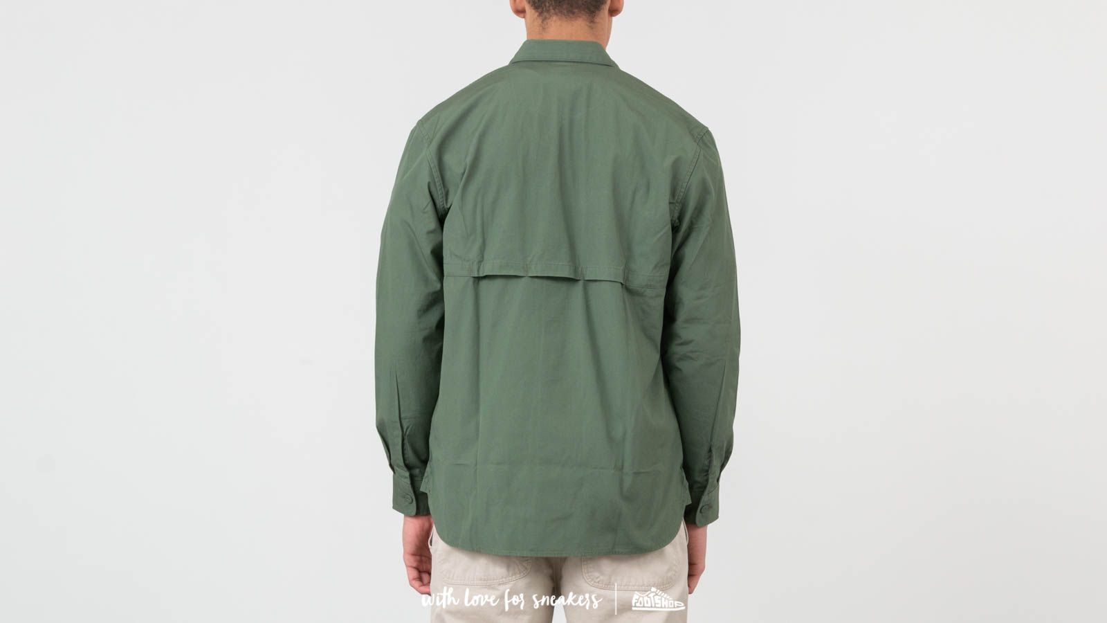 Camisas Carhartt WIP Laxford Shirt Dollar Green