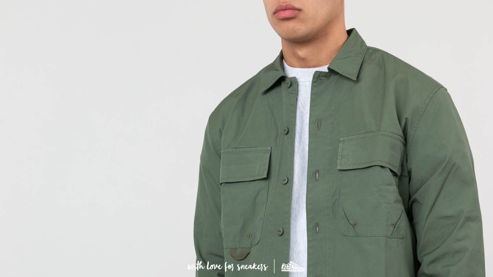 Camisas Carhartt WIP Laxford Shirt Dollar Green