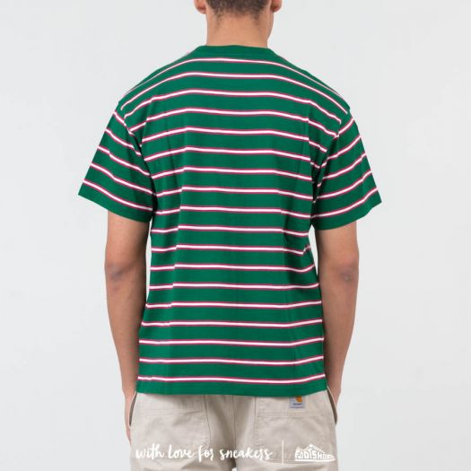 T shirts Carhartt WIP Houston Pocket Tee Houston Stripe Dragon Stripe Footshop