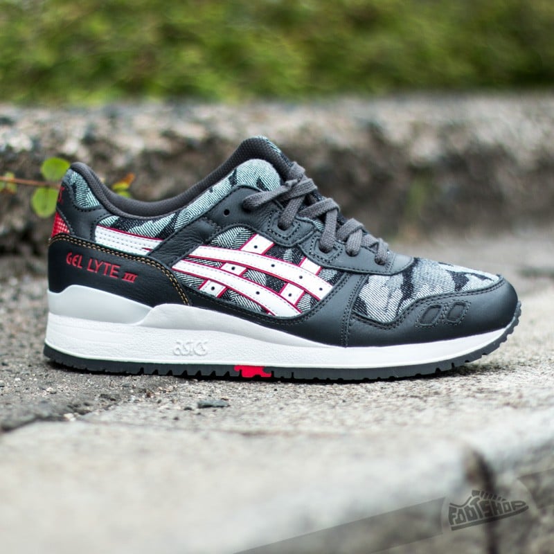 Herren Sneaker und Schuhe Asics Gel Lyte III Dark Grey/White