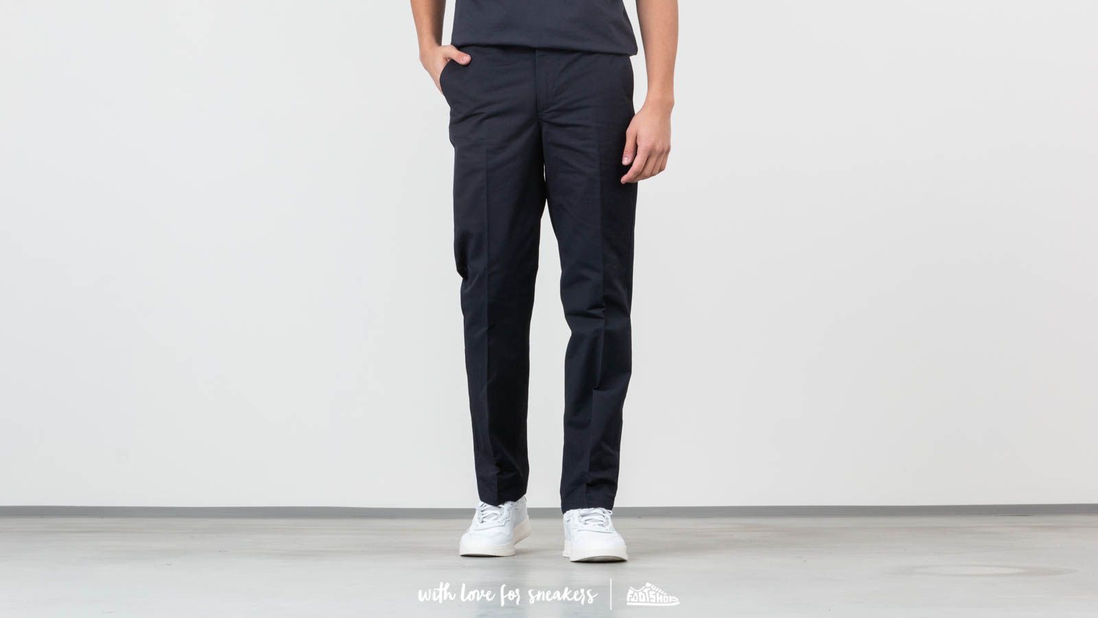 Pants and jeans Norse Projects Haga Technical Twill Pants Dark Navy