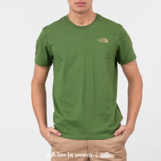 The north face sale green t shirt