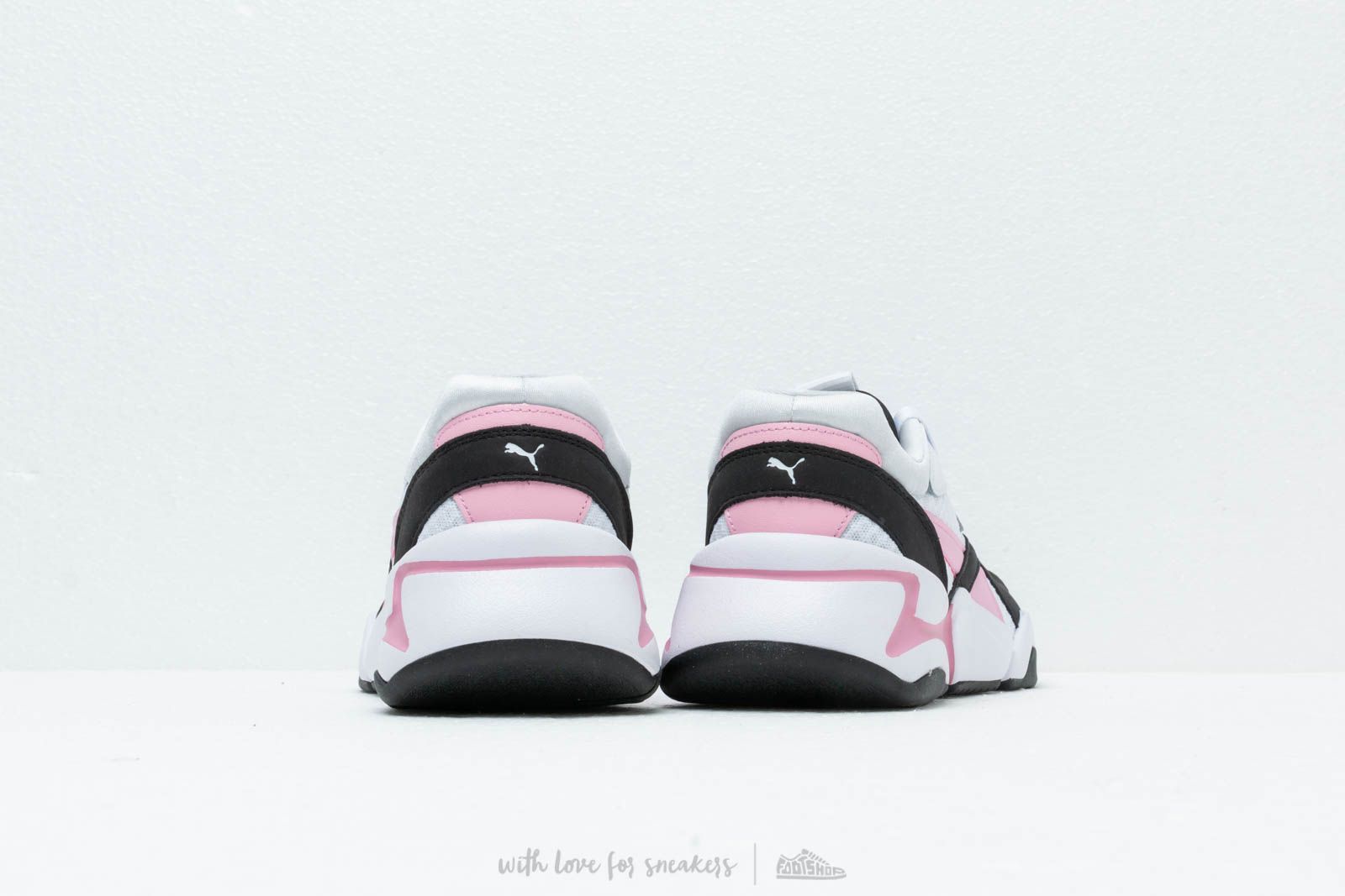 Women s shoes Puma Nova 90 s Bloc Wn s Puma White Pale Pink Footshop