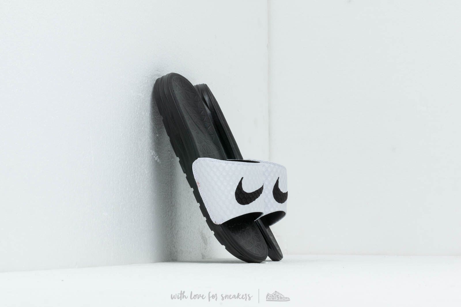 Men's shoes Nike Benassi Solarsoft White/ Black