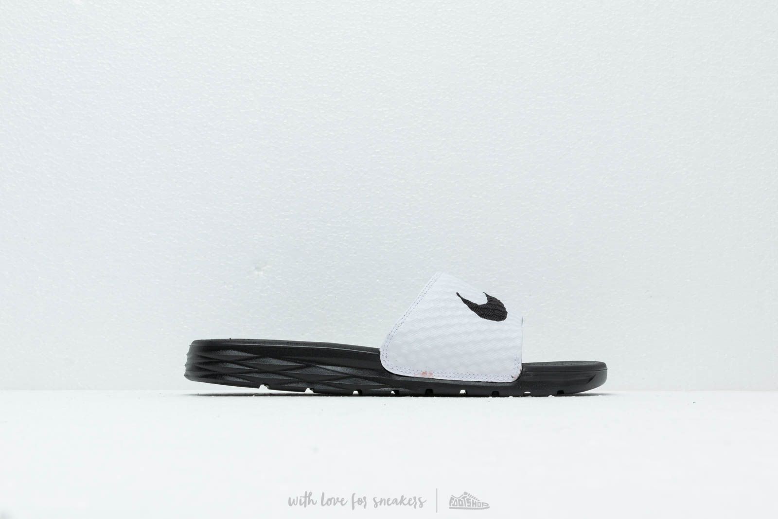 Men's shoes Nike Benassi Solarsoft White/ Black