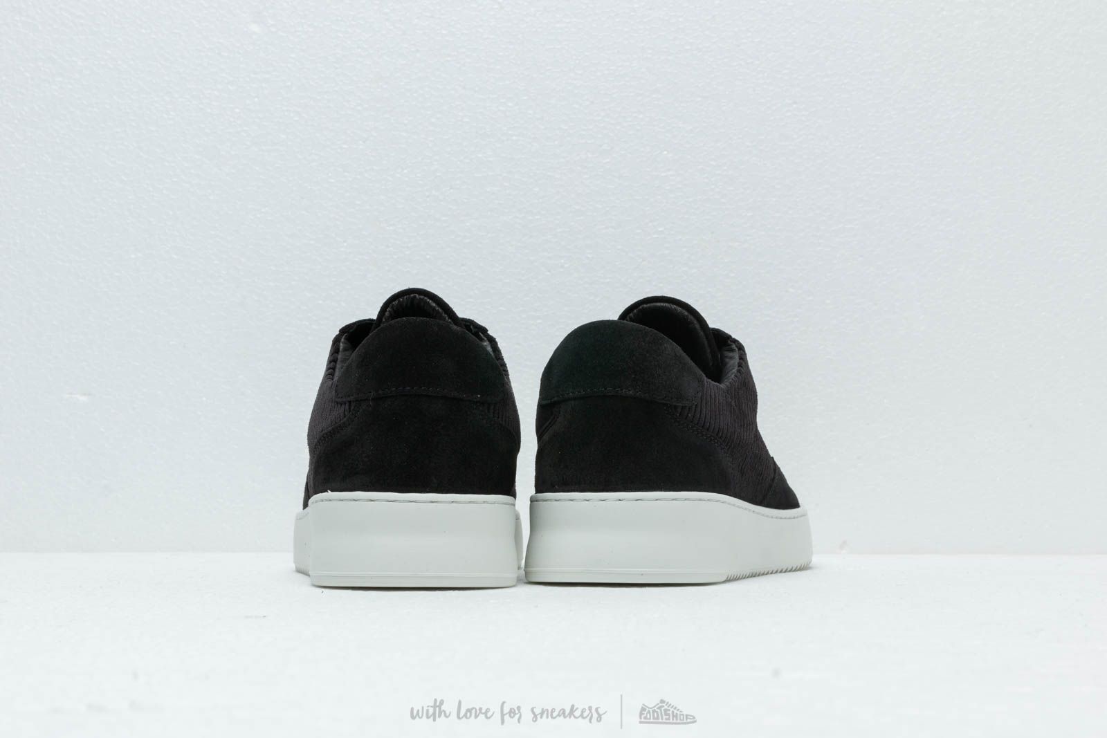 Men's shoes Filling Pieces Low Mondo Ripple Corduroy Black