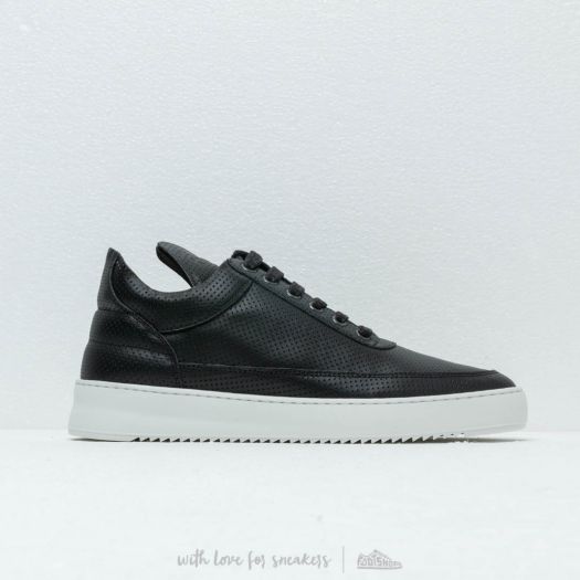 Low top ripple nappa black top