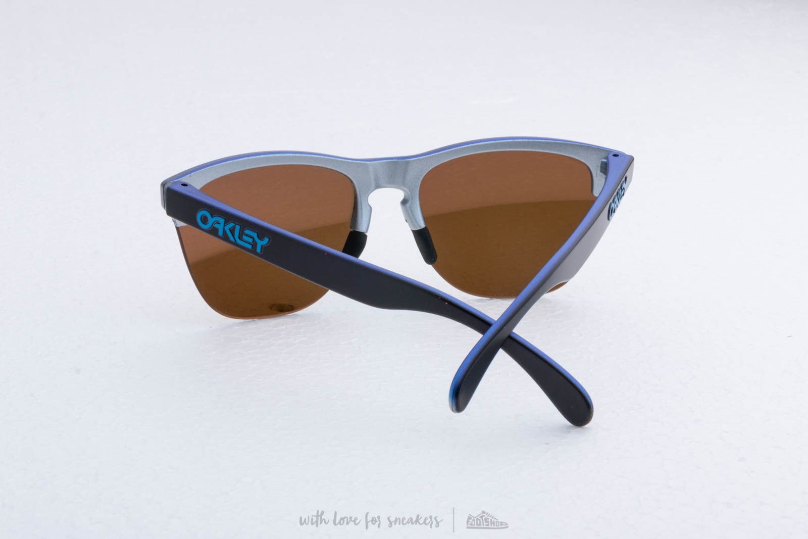 Sunglasses Oakley Frogskins Lite Splatterfade Sunglasses Black Fade/ 24K Iridium