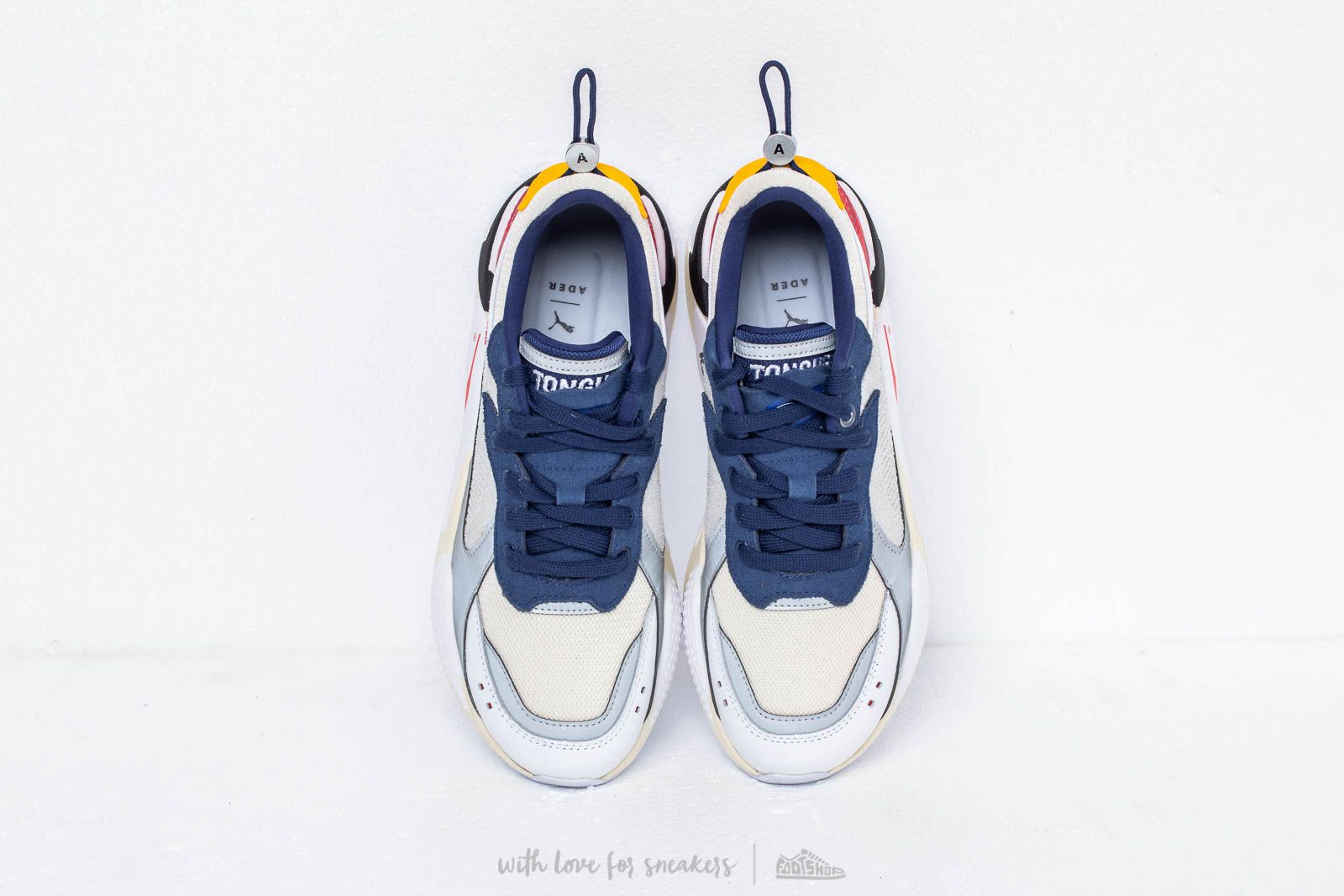 Men s shoes Puma x Ader Error RS X Whisper White Blueprint Red
