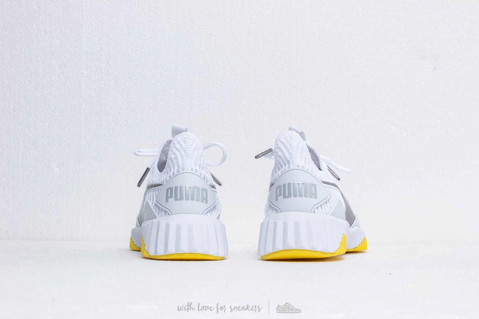 Women s shoes Puma Defy TZ Wn s Puma White Blazing Yellow Footshop