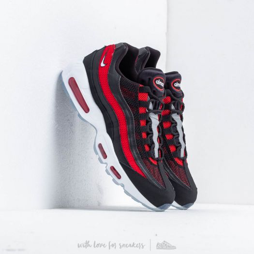 Chaussures et baskets homme Nike Air Max 95 Essential Black/  White-University Red | Footshop