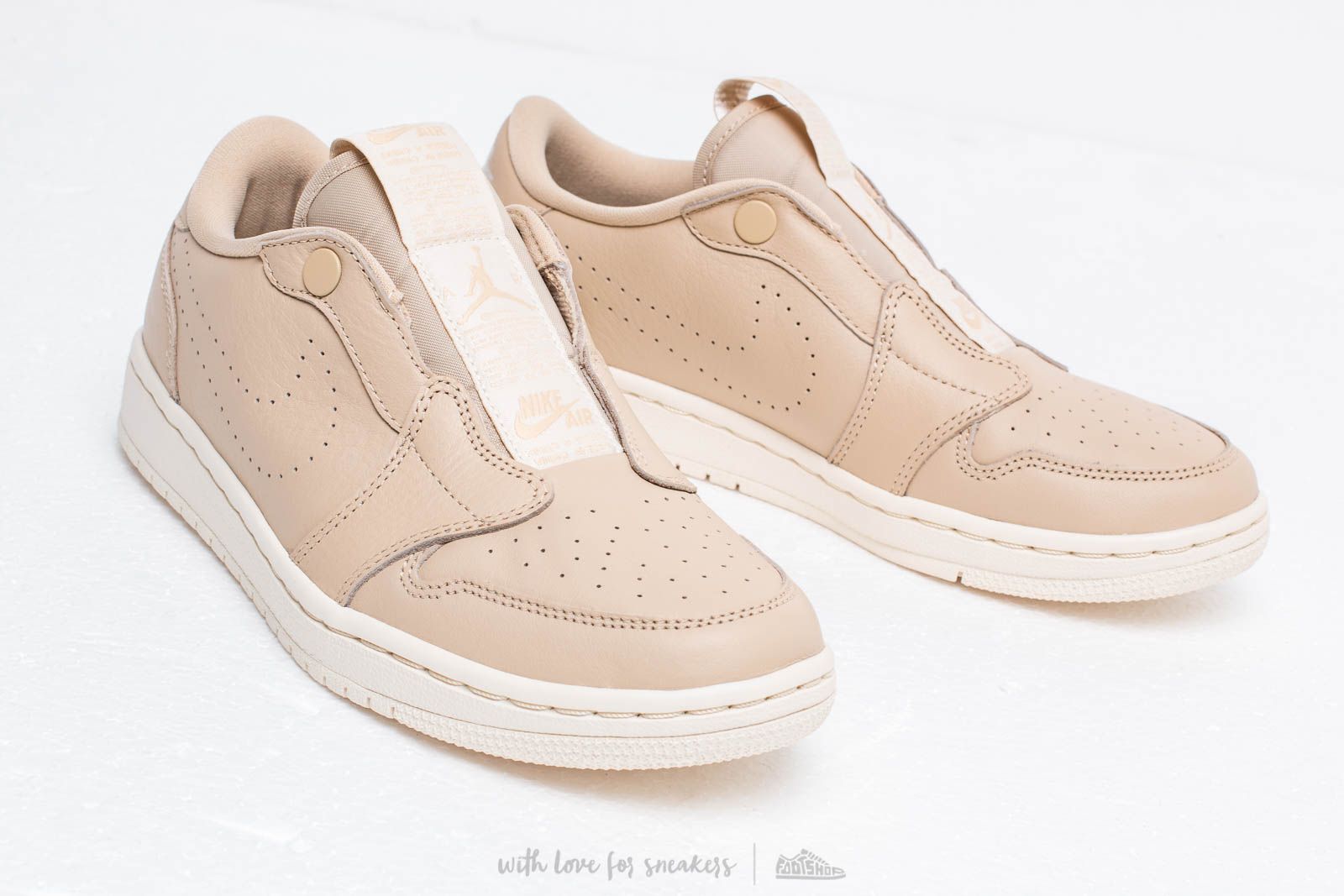 air jordan 1 low slip fossil