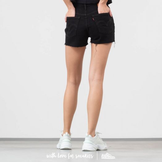 Shorts Levi s 501 High Rise Shorts Black Footshop