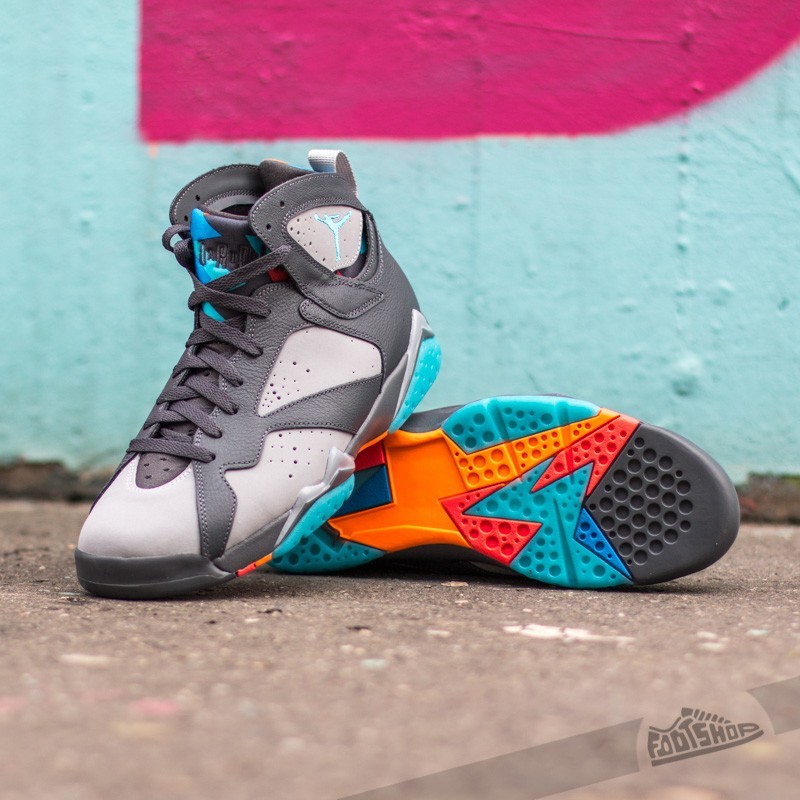 Air Jordan 7 Retro “Barcelona Days” Dark Grey/ Turquoise | Footshop