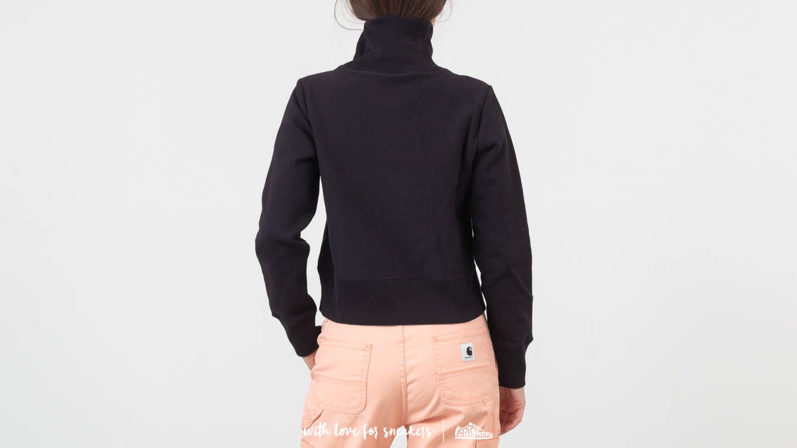 Hoodies e sweatshirts Champion Reverse Weave Logo Crewneck Black