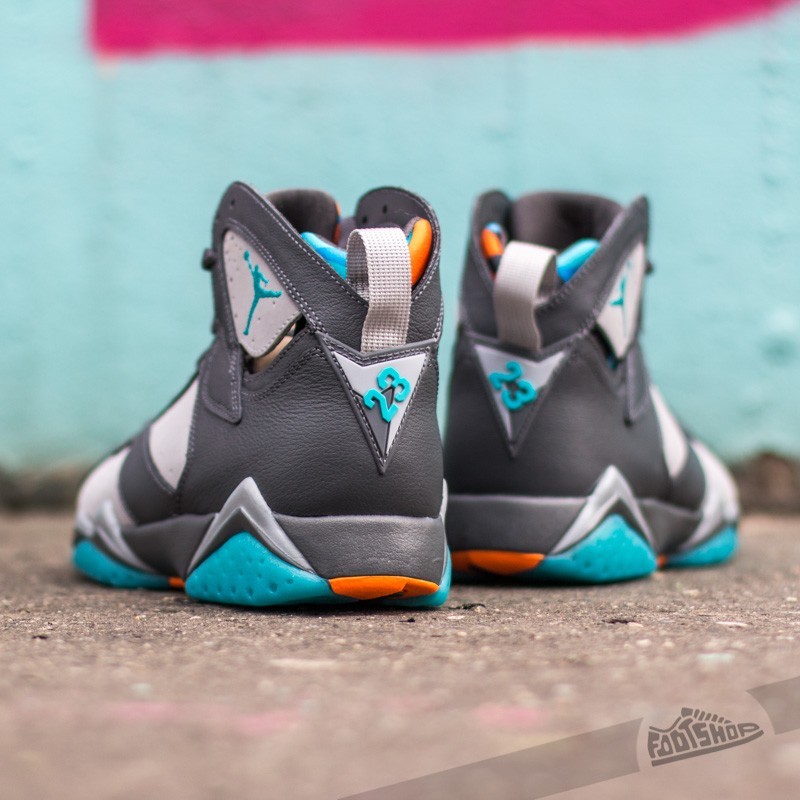 Air Jordan 7 Retro “Barcelona Days” Dark Grey/ Turquoise | Footshop