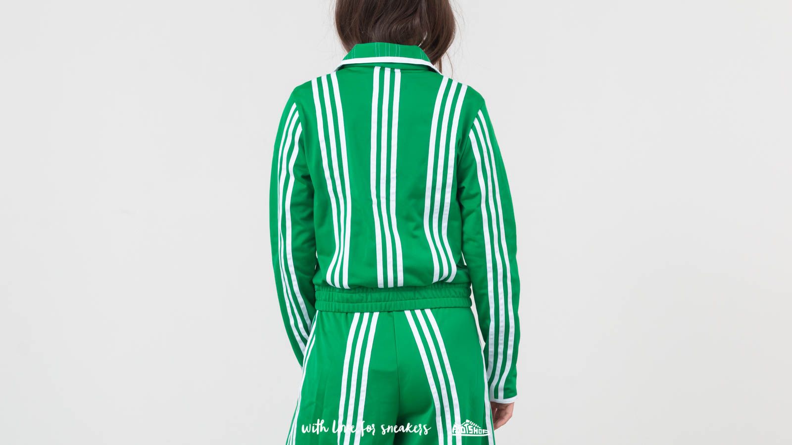 Džemperiai su gobtuvais ir džemperiai adidas x Ji Won Choi Energy Track Top Green