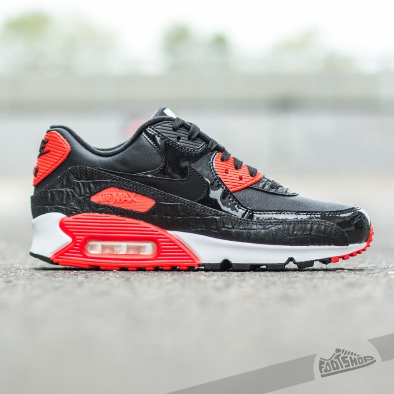 Férfi cipők Nike Air Max 90 Anniversary Black/Black-Infrared-White