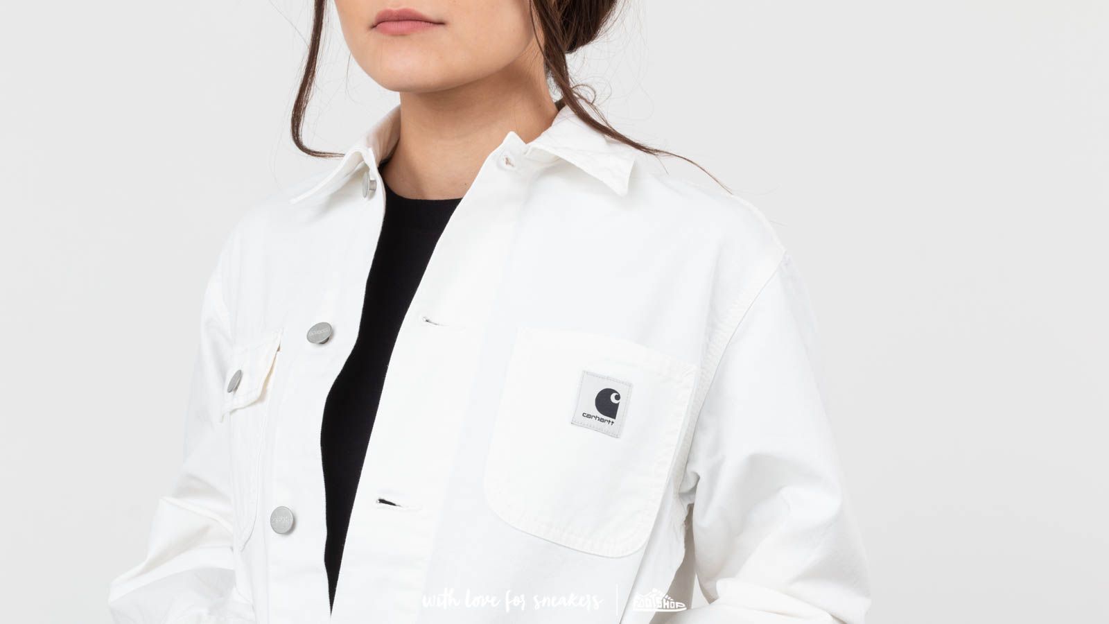 Coats Carhartt WIP Michigan Chore Coat White Footshop