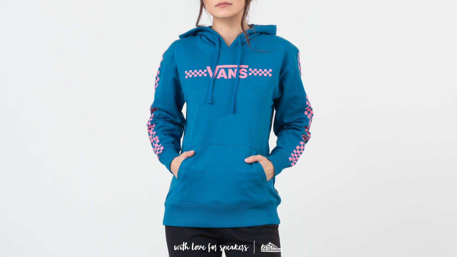 Hoodies and sweatshirts Vans Funnier Time Hoodie Blue Sapphire