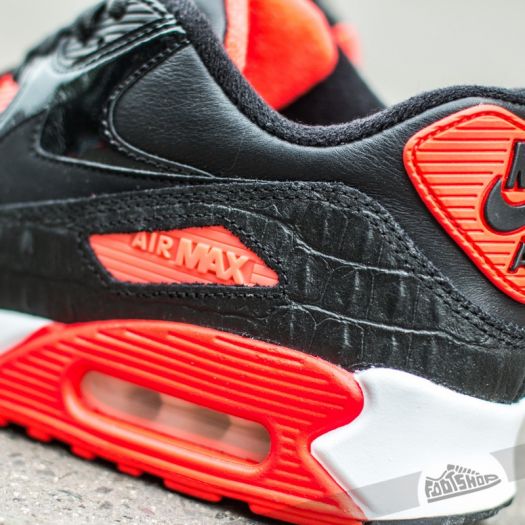 Men s shoes Nike Air Max 90 Anniversary Black Black Infrared White Footshop