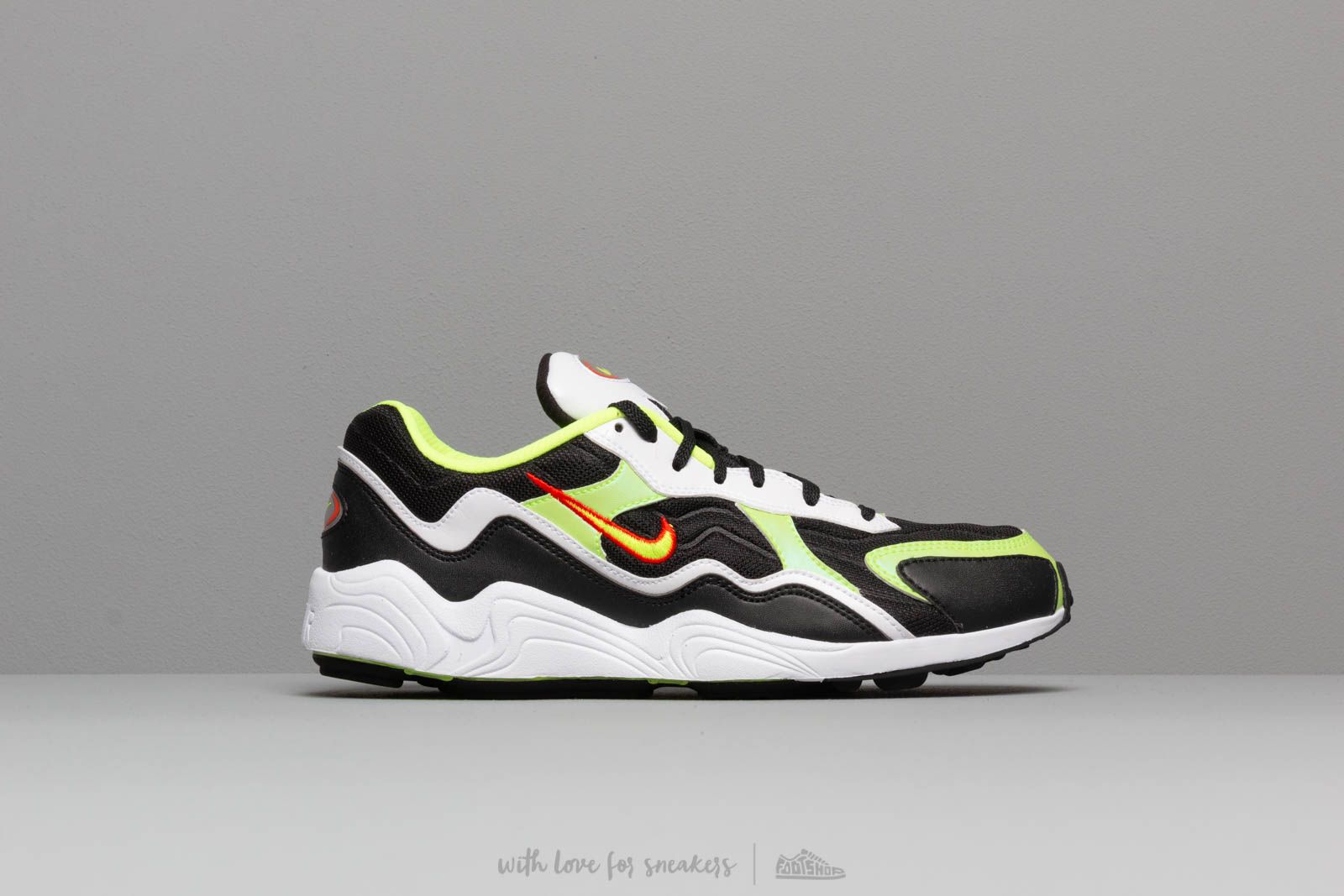 Men s shoes Nike Air Zoom Alpha Black Volt Habanero Red White Footshop
