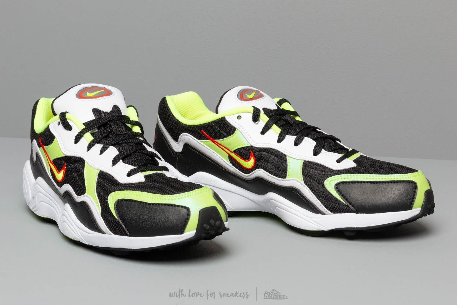 Men s shoes Nike Air Zoom Alpha Black Volt Habanero Red White Footshop