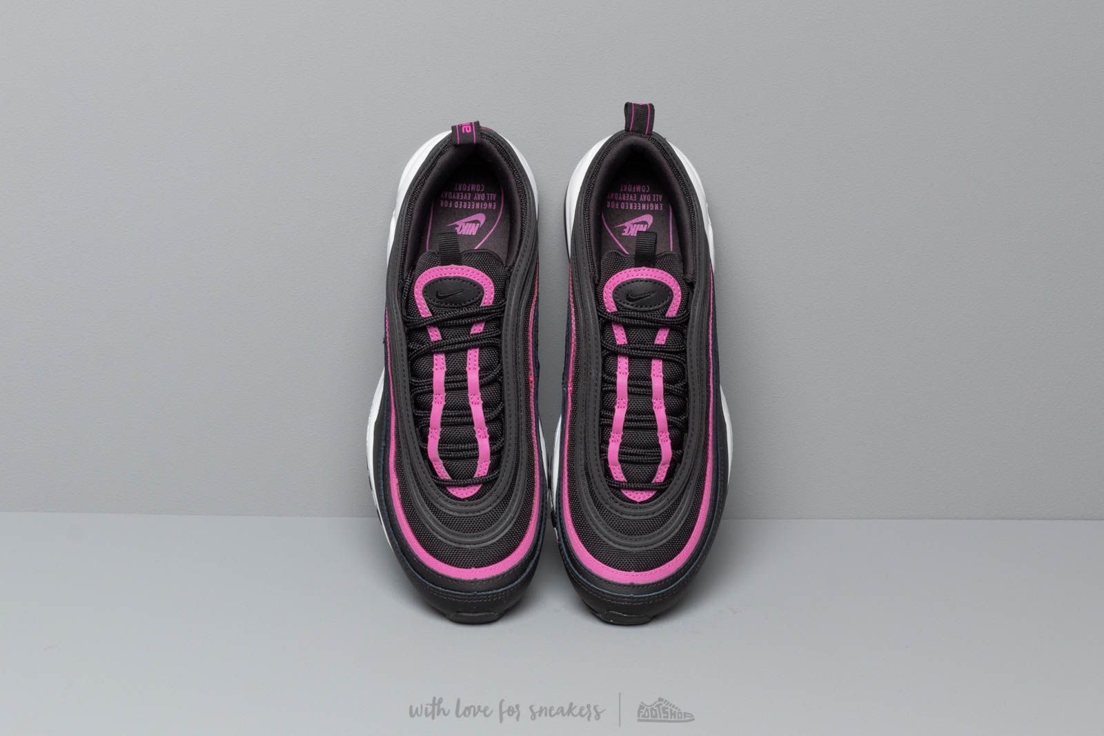 Women s shoes Nike W Air Max 97 LX Black Black Active Fuchsia