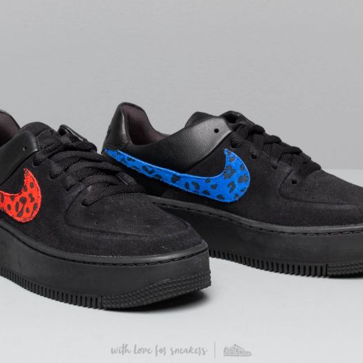 Blue nike air force 1 sage low top