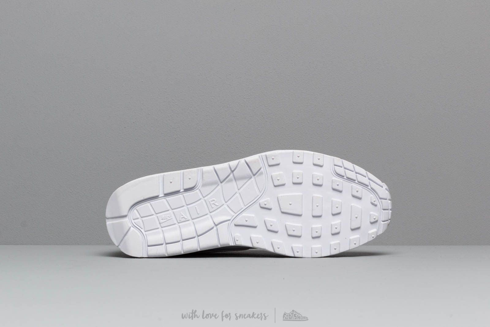 Herresko Nike Air Max 1 Se White/ Team Orange