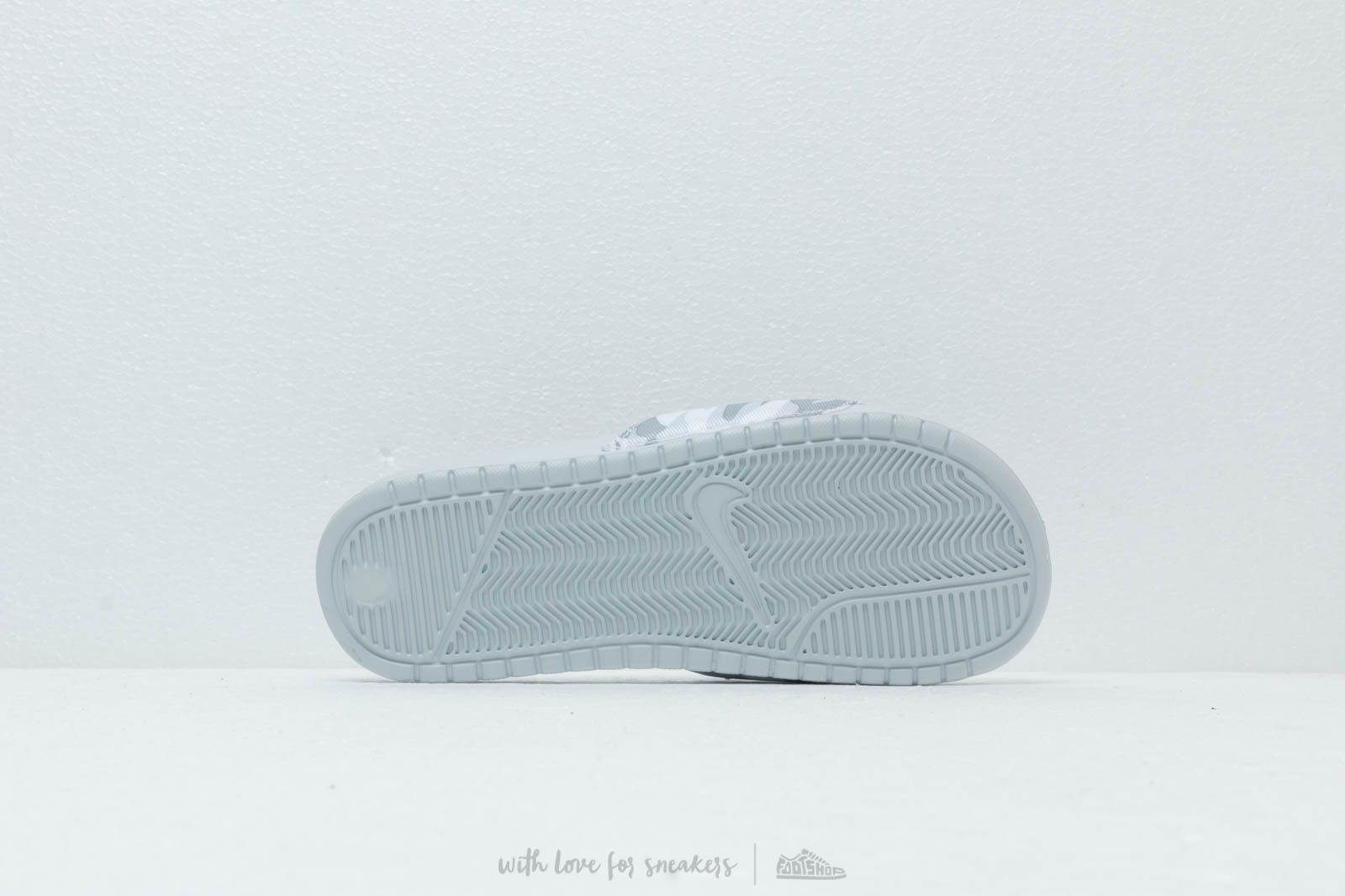 Scarpe donna Nike Wmns Benassi Jdi Txt Se Pure Platinum/ Mtlc Platinum-White