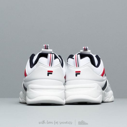 Fila ray tracer deals white navy red