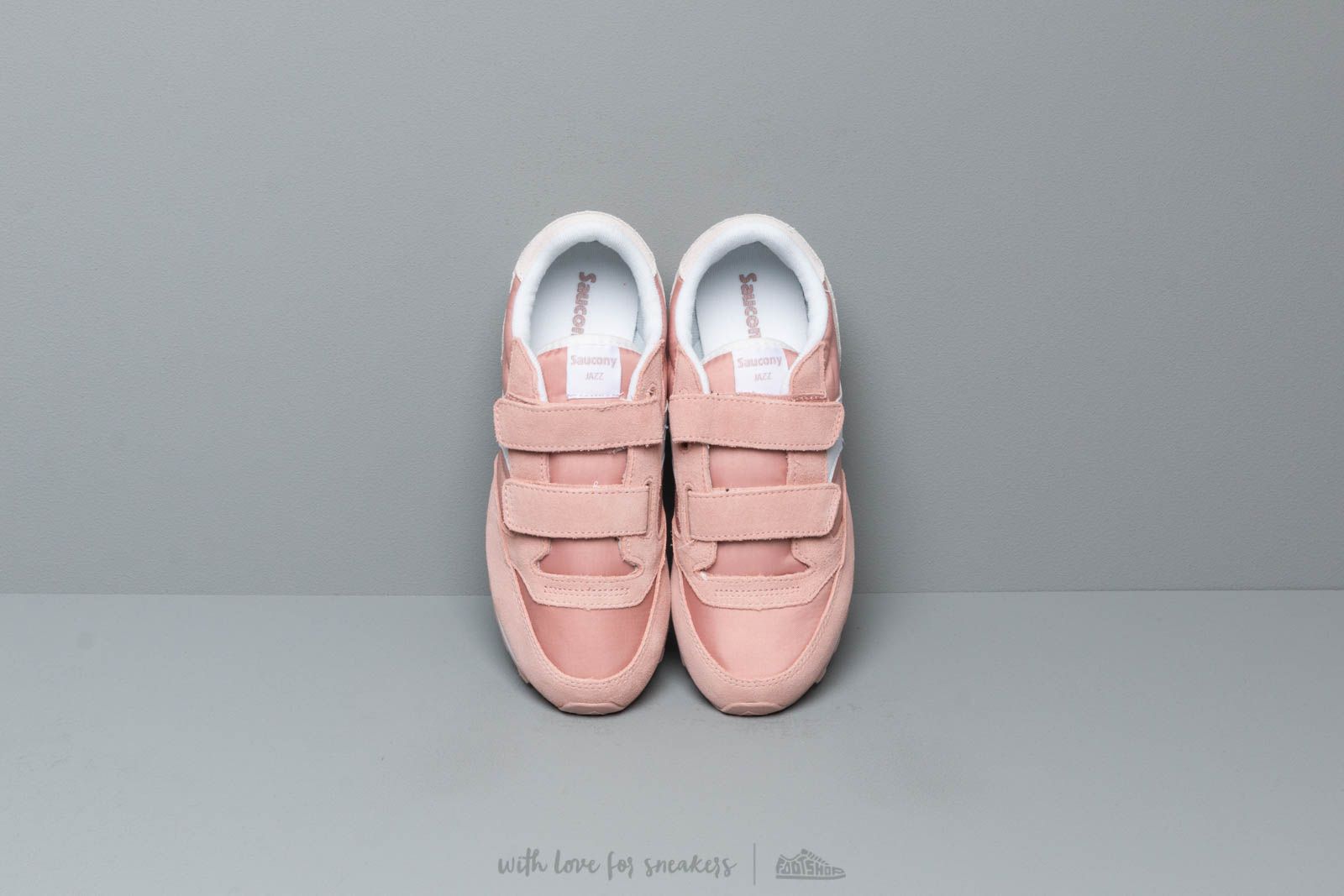 Sneaker und Schuhe fur Kinder Saucony Jazz Double HL Pink Cream Footshop