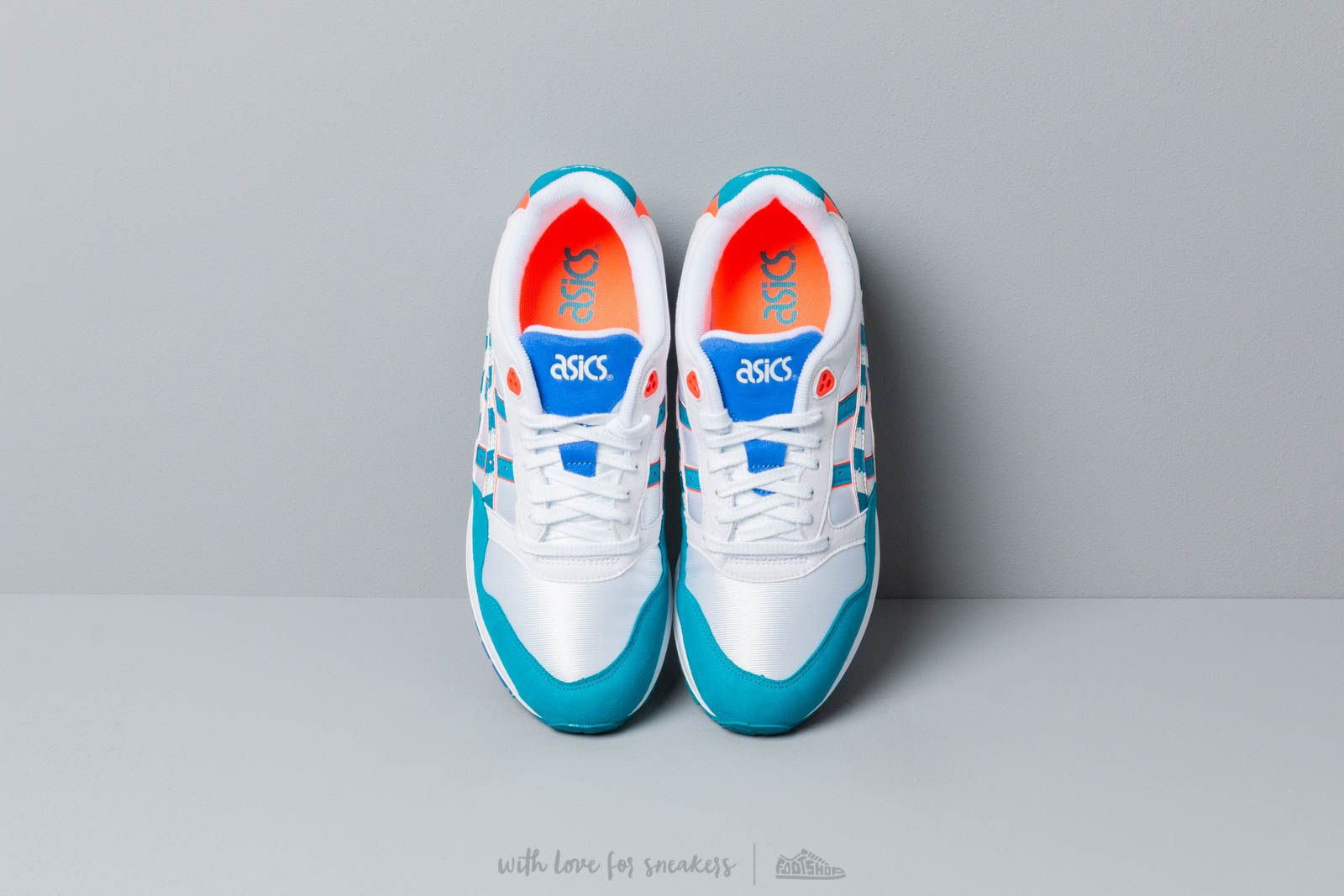 Muške tenisice Asics Gelsaga White/ Teal Blue