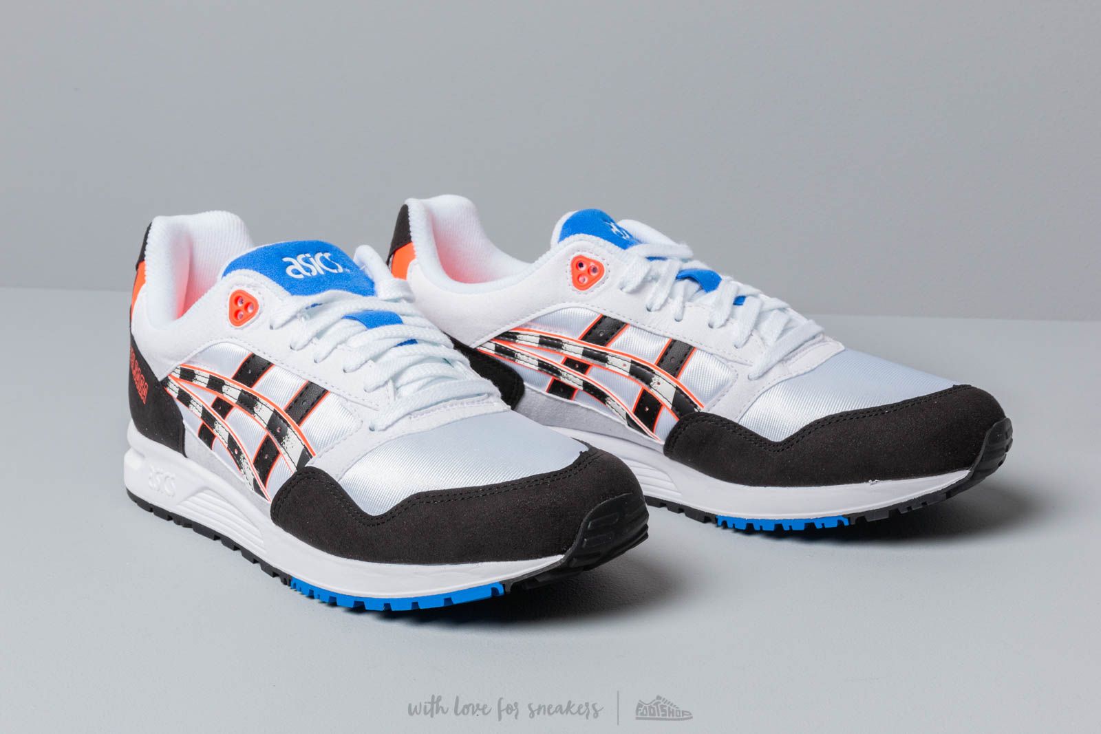 Men s shoes Asics Gelsaga White Black Footshop