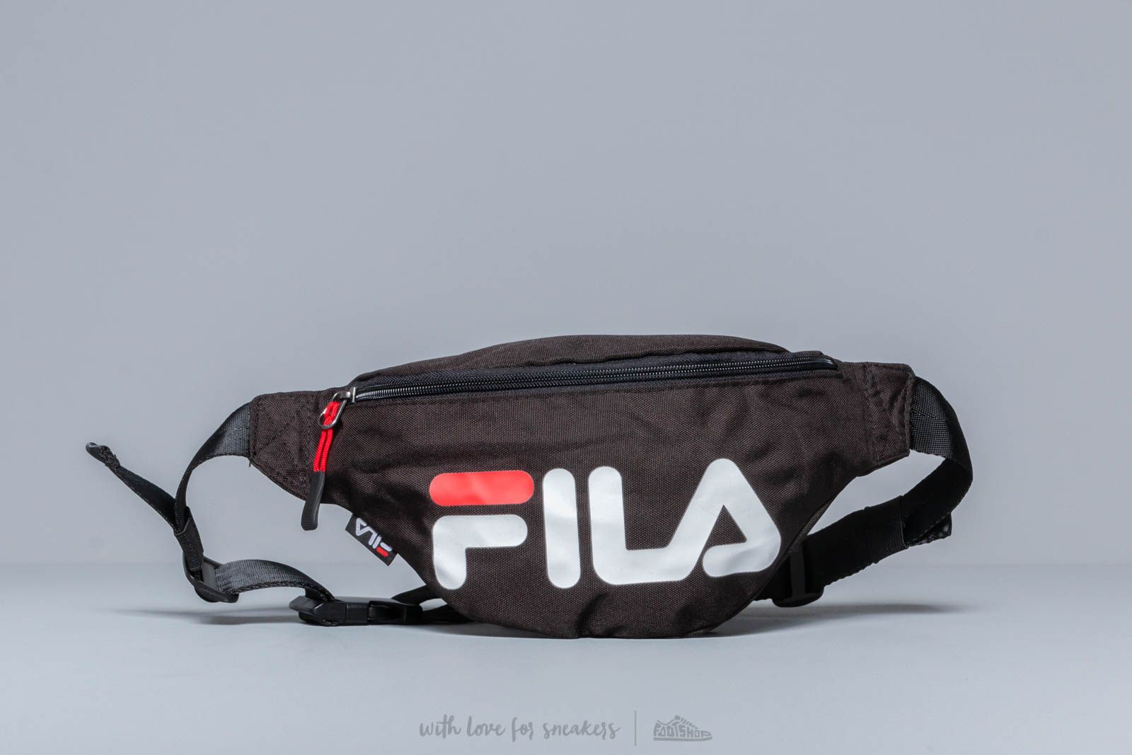 Fila waist bag sales slim black