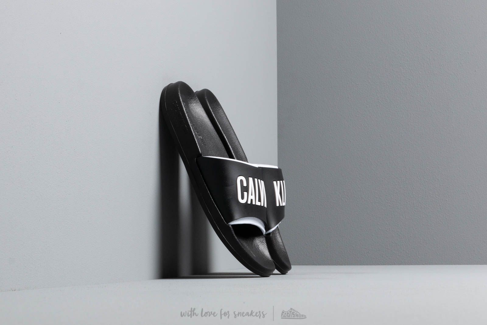 Men's shoes Calvin Klein Slide Black/ White