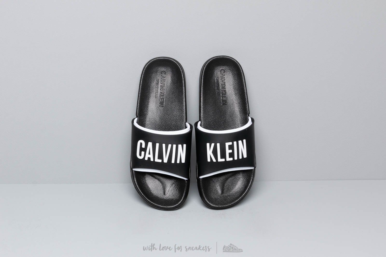 Meeste kingad Calvin Klein Slide Black/ White