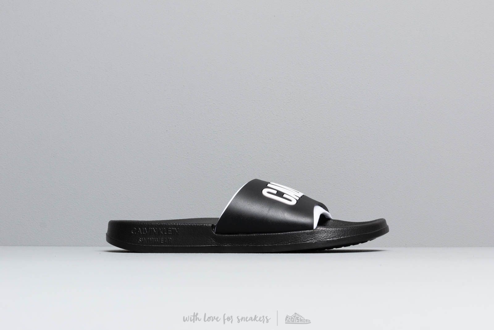 Meeste kingad Calvin Klein Slide Black/ White