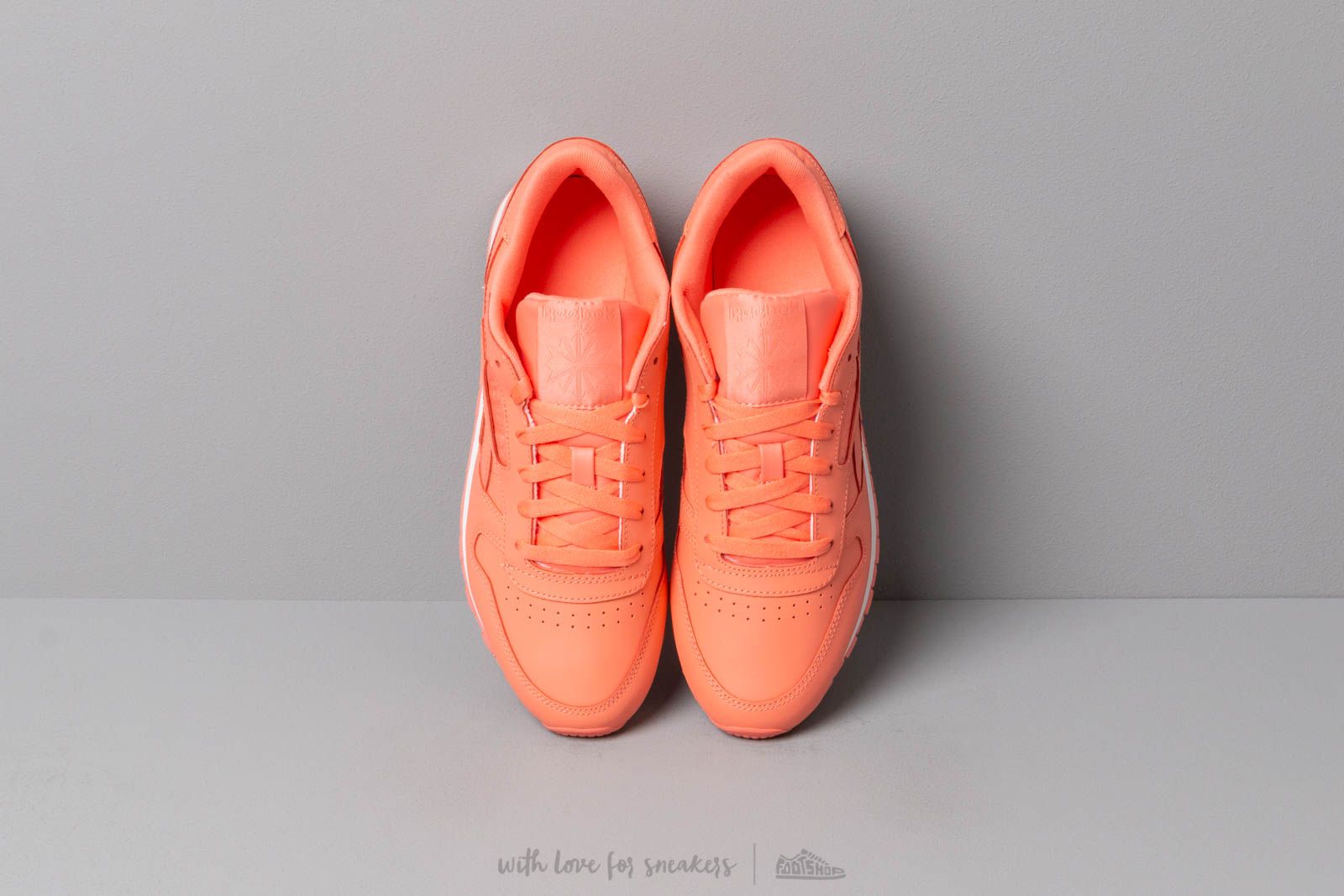 Damesschoenen Reebok Classic Leather W Stellar Pink White Footshop